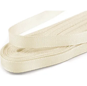 Stuha Stuha taftová šíře 6 mm Varianta: 241 krémová světlá, Balení: 10 m