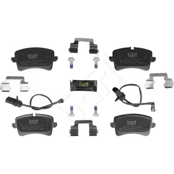 Brzdová destička Brzdové destičky zadní Audi A8 2.0 TFSI 2012 HART