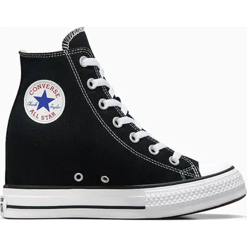 Pánské tenisky Kecky Converse Chuck Taylor All Star Wedge dámské, černá barva, A11909C, 41, 99X