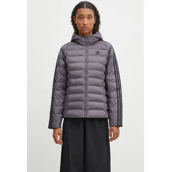 Bunda adidas Originals Slim Jacket šedá barva, přechodná, JX2938, M, 90X