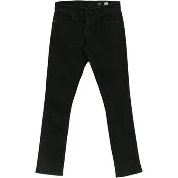 Pánské džíny Volcom pánské kalhoty 2X4 Denim Black Out | Černá | Velikost 32 x 32