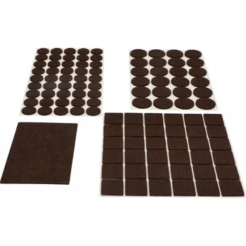 Podložka pod nábytek Plstěná kluzná podložka nábytek sada 106 ks.
