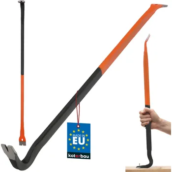 Páčidlo Kované stavební páčidlo oboustranné ocelové 800 mm - 80 cm