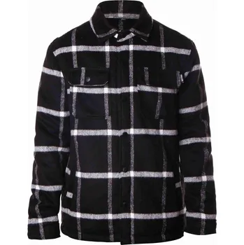 Pánská větrovka FALLEN bunda - Lamb Jacket Black White (BLACK/WHITE)