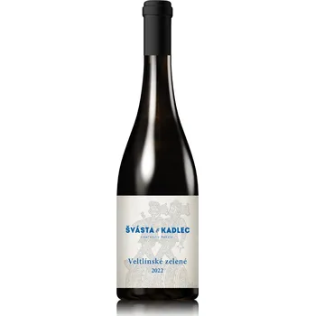 Veltlínské zelené 2022, výběr z hroznů, Švásta a Kadlec, suché