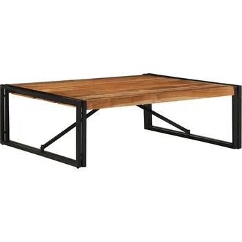 Obývací pokoj vidaXL Konferenční stolek 100x100x35 cm Masivní dřevo Akácie [4016669]