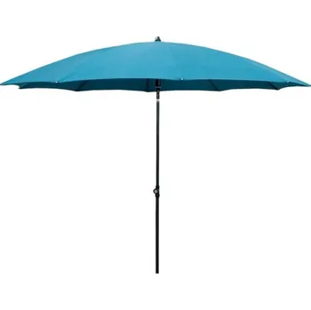 Stínicí technika GardenMeister Kovový naklápěcí slunečník Djerba 180 cm - tyrkysový