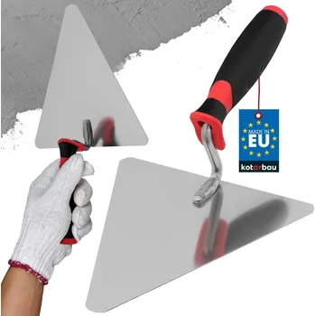 Zednické hladítko Trojúhelníkové hladítko 140 mm - 140 mm