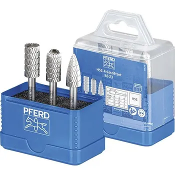 Fréza Sada frézek, hss, 12mm3dílná, a st-c-ko12mm, ozubení z3 pferd, 22900811