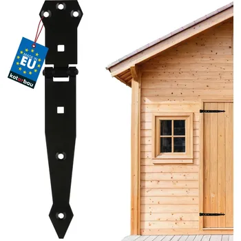 pant Altánový pant na dveře okenice 250 mm - Barva černá - černá \ 250 mm