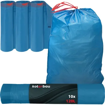 Pytle na odpadky Pytle na odpad s páskou univerzální 120 l sada 3 ks. - 120 l