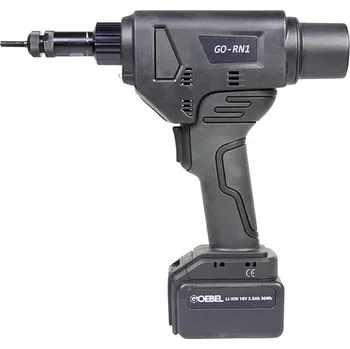 Aku nářadí na nýtovací matice go-rn 1 v kufříku 2 ah 36 w 2x akumulátor a nabíječka m3-8 g