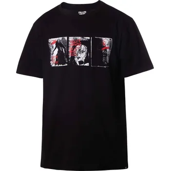 Pánské tričko FALLEN triko - Demons Tee Black Red (BLACK/RED ) velikost: M