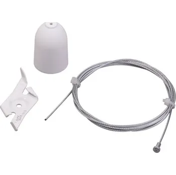 Nástěnné svítidlo Mantra 3F závěsné lanko 150cm bílá