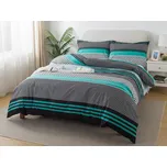 XPOSE® Bavlněné Renforcé povlečení ZIGO - tyrkysové 173918119