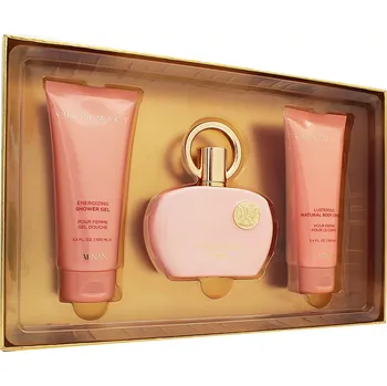 Dámský parfém Afnan Supremacy Pink dárková sada pro ženy parfémovaná voda 100 ml + sprchový gel 100 ml + tělové mléko 100 ml + Prodloužená možnost vrácení zboží do 30 dnů.