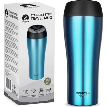 Termohrnek Mountain Goat TRAVEL 380 ml modrý