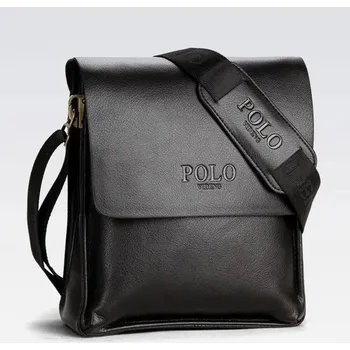 Vertikální pánská taška přes rameno ve stylu polo business Barva (Varianta): Black Vertical