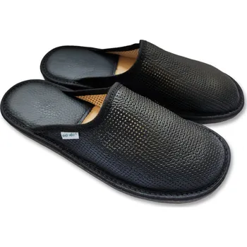 Pánské pantofle Ovčí věci Pantofle pánské AIR-Comfort – perforovaná kůže Velikost: 45