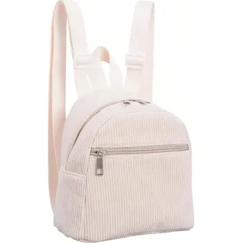 Školní batoh Dětský batoh z manšestru s nastavitelnými popruhy Barva (Varianta): Béžová
