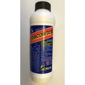 Hydraulický olej SINCOM 32/E dielektrický olej 0,5l pro tiché olejové kompresory - 2500016 (Aircraft Airboy Silence 50, Nuair Meca Deco Pro 50 Silent, ABAC Junior 30, Bamax OLE)
