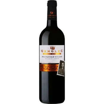 Víno Sylvánské zelené pozdní sběr 2019 suché Grmolec 0,75l 12,5