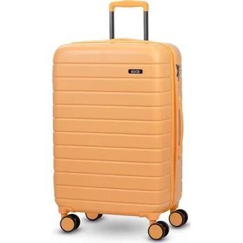 Cestovní kufr ROCK TR-0214 M, světle broskvová