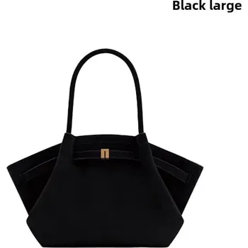 Kabelka JW PEI kožená kabelka přes rameno – prostorná commuter taška Barva (Varianta): Černá