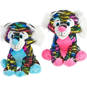 plyšák PLYŠ Tygr Star Sparkle 24cm 2 barvy *PLYŠOVÉ HRAČKY*