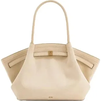 Kabelka JW PEI kožená kabelka přes rameno – prostorná commuter taška Barva (Varianta): Béžová