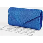 Dámská večerní psaníčko s třpytkami a řetízkem na ples či svatbu Barva (Varianta): Modrá