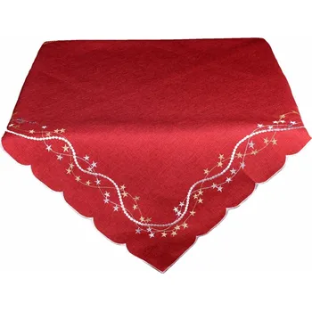 Stolování Ubrus Vánoční, Hvězdičkový řetízek, 120 x 140 cm