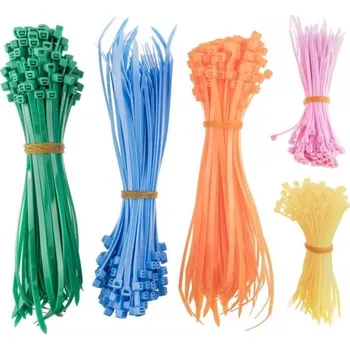 Nylonové stahovací pásky Road-Teq 500 ks, různé druhy a barvy CTM-SET-500 NTY