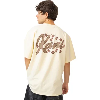 Pánské tričko Tričko Karl Kani Signature Star Beige - L