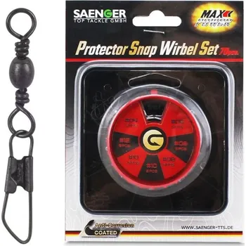 Set obratlíků s karabinkou Saenger varianta B, 35ks