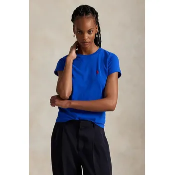 Dámské tričko Bavlněné tričko Polo Ralph Lauren dámské, žlutá barva, 211898698, XS, 05A