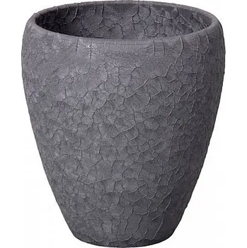 Obal na květináč Obal Luna Orchid Barande keramický matný 14x16cm matný šedý