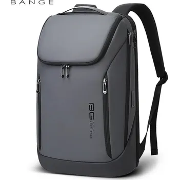 Sportovní batoh Cestovní batoh BANGE s USB a přihrádkou na notebook Velikost: 48 x 31 x 16cm, Barva (Varianta): Šedá