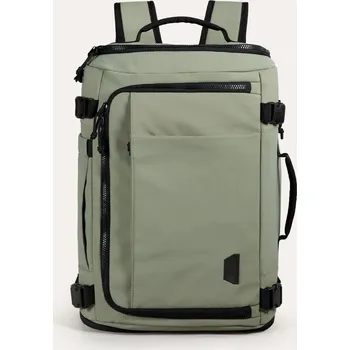 Městský batoh Cestovní batoh BAGSMART s kompresí a USB nabíjením Velikost: 28L, Barva (Varianta): Mossy