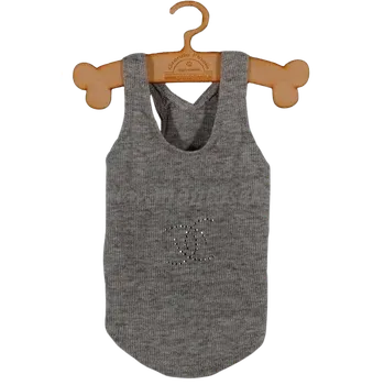 Obleček pro psa Tílko pro psa šedé 28-32cm (Oblečky pro psy)