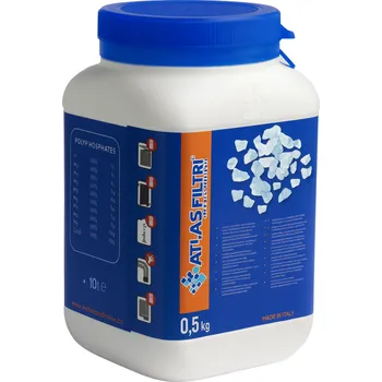 vodní filtr Atlas Filtri – náhradní náplň do filtru (polyfosfátové krystaly) 0,5 kg