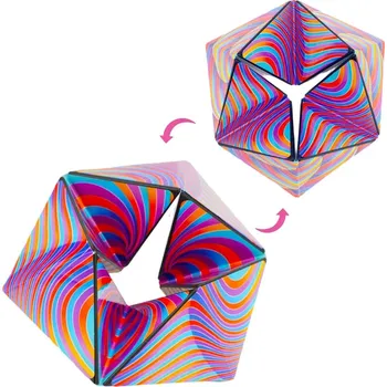 Kaleidoskop Kaleidocyklová fidget kostka pro děti