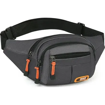 Ledvinka Multifunkční ledvinka pro muže i ženy, odolná a prostorná Barva (Varianta): Šedá