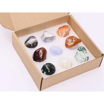 Drahý kámen Magieprirody.cz Acháty - sbírka tromlovaných kamenů #ZB431