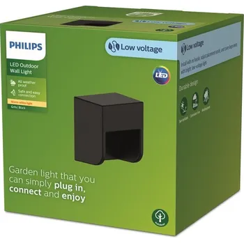 Nástěnné svítidlo Zahradní osvětlení Philips Grits GardenLink