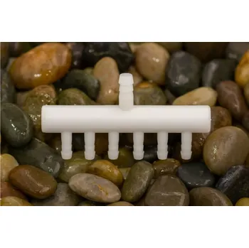 Rozvodka vzduchu - plastový hřeben, 6 vývodů