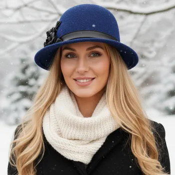 Klobouk Willi - Hats Heaven Dámský vlněný klobouček - Kvis Velikost: Unisize (S-XL)