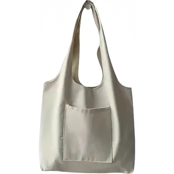 Školní batoh Dámský plátěný batoh ve francouzském stylu – velká kapacita Barva (Varianta): Bílá