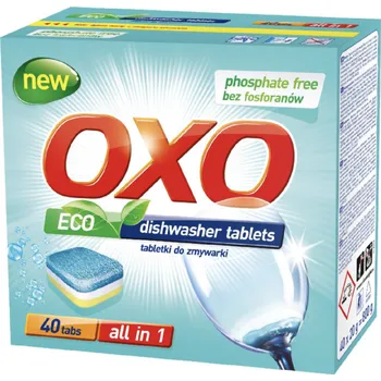 Mycí prostředek OXO ECO tablety na nádobí 40ks