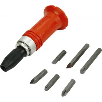 Úderový šroubovák s bity 1/2" Silver S10870